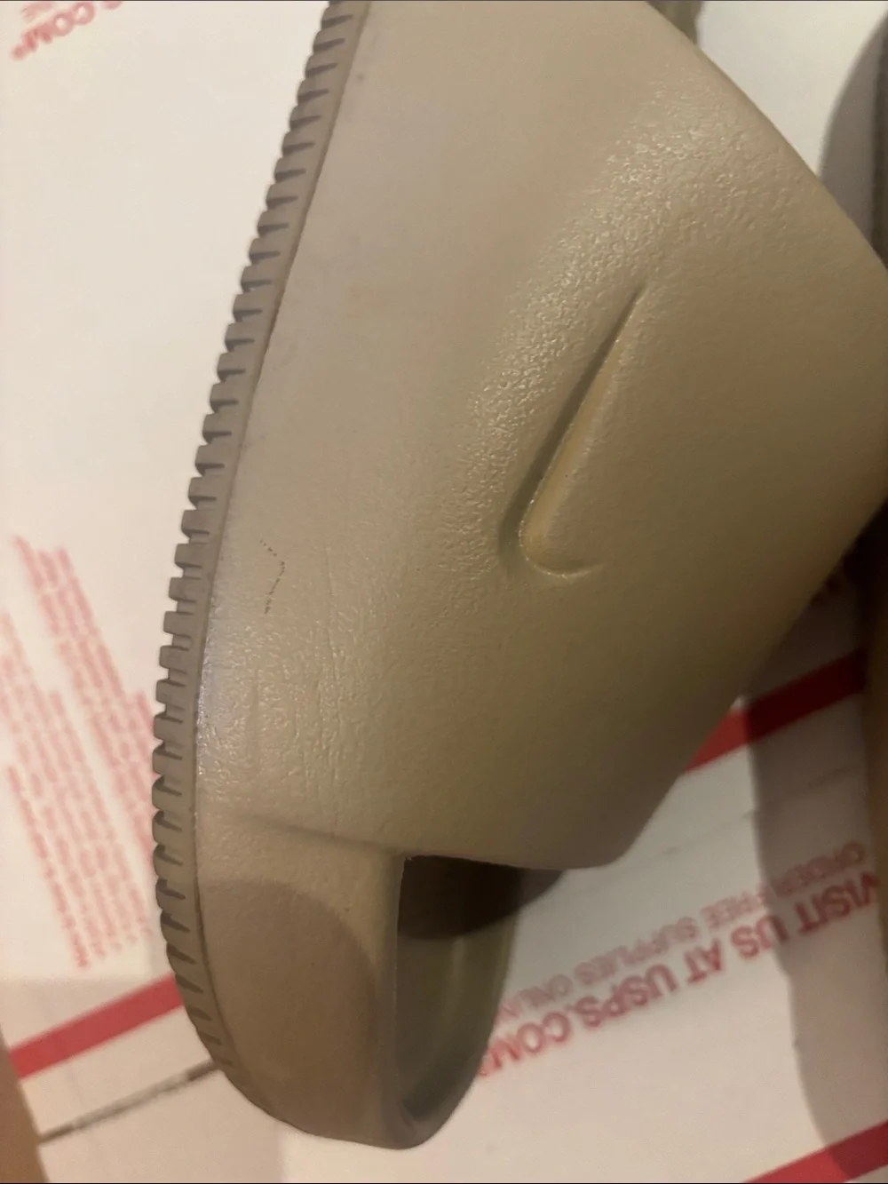 NIKE Men's Calm Slide Sandals in Taupe